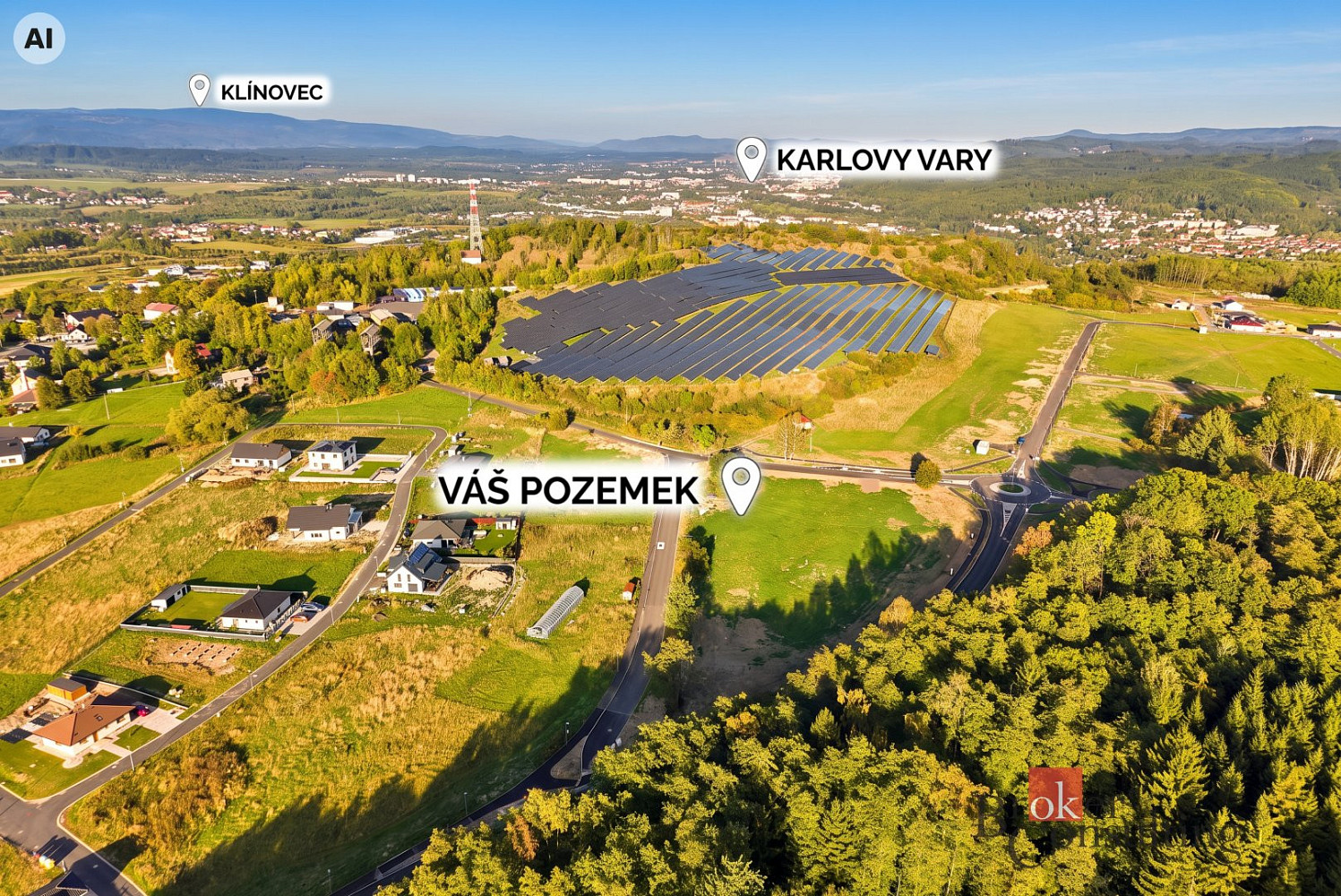 Prodej stavebního pozemku 895 m² – fotografie 2