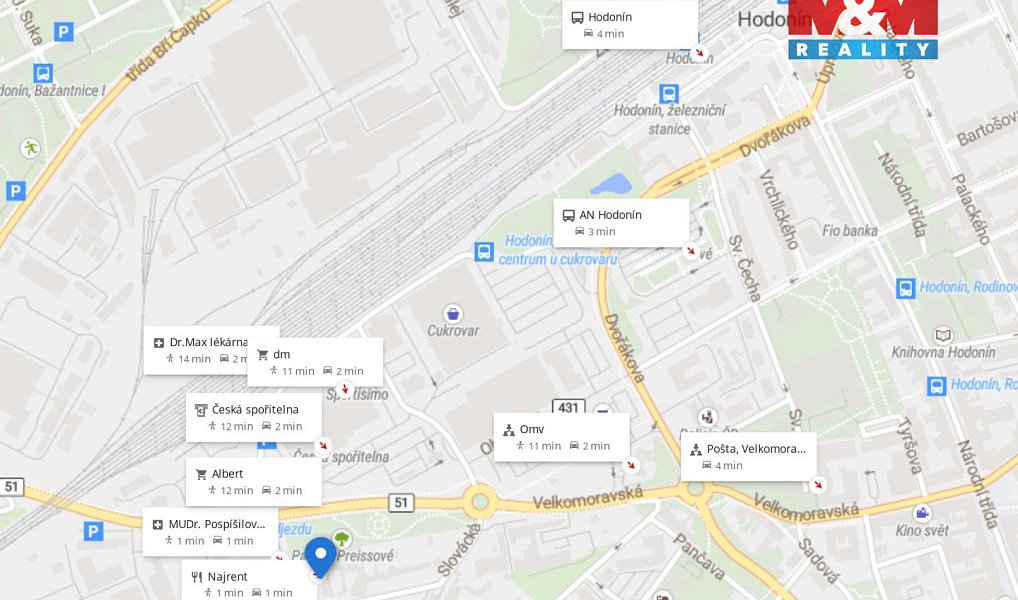 Pronájem kanceláře 18 m², Hodonín – náhled fotky 11