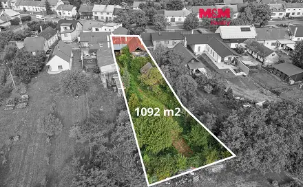 Prodej stavebního pozemku 1 092 m², Prusinovice, okres Kroměříž