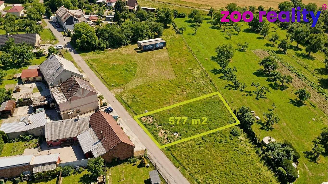 Prodej stavebního pozemku 577 m²