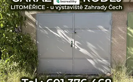Prodej garáže 20 m2, Litoměřice