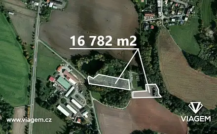 Prodej zahrady 4 517 m², Lázně Bohdaneč, okres Pardubice