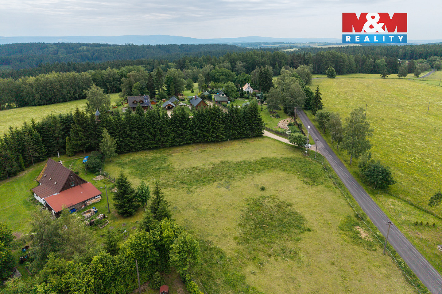 Prodej stavebního pozemku 2 001 m² – pohled 6