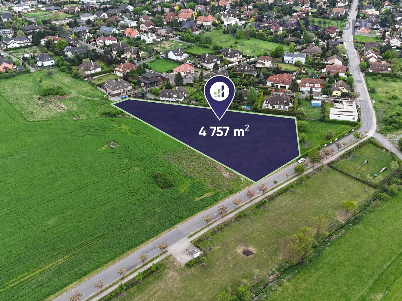 Prodej pole 4 757 m² – fotografie 2