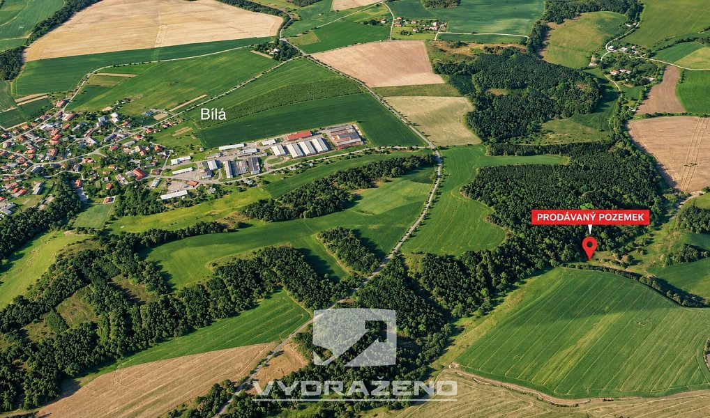 Prodej pole 3 277 m², Bílá – náhled fotky 7