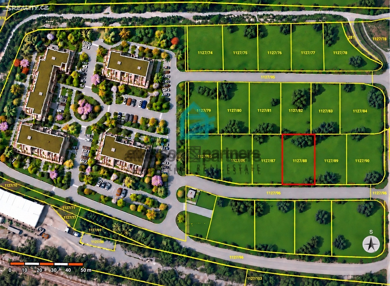 Prodej stavebního pozemku 941 m²