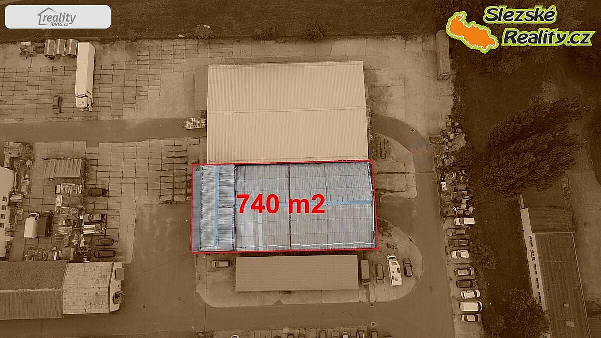 Pronájem skladového prostoru 740 m² – pohled 2