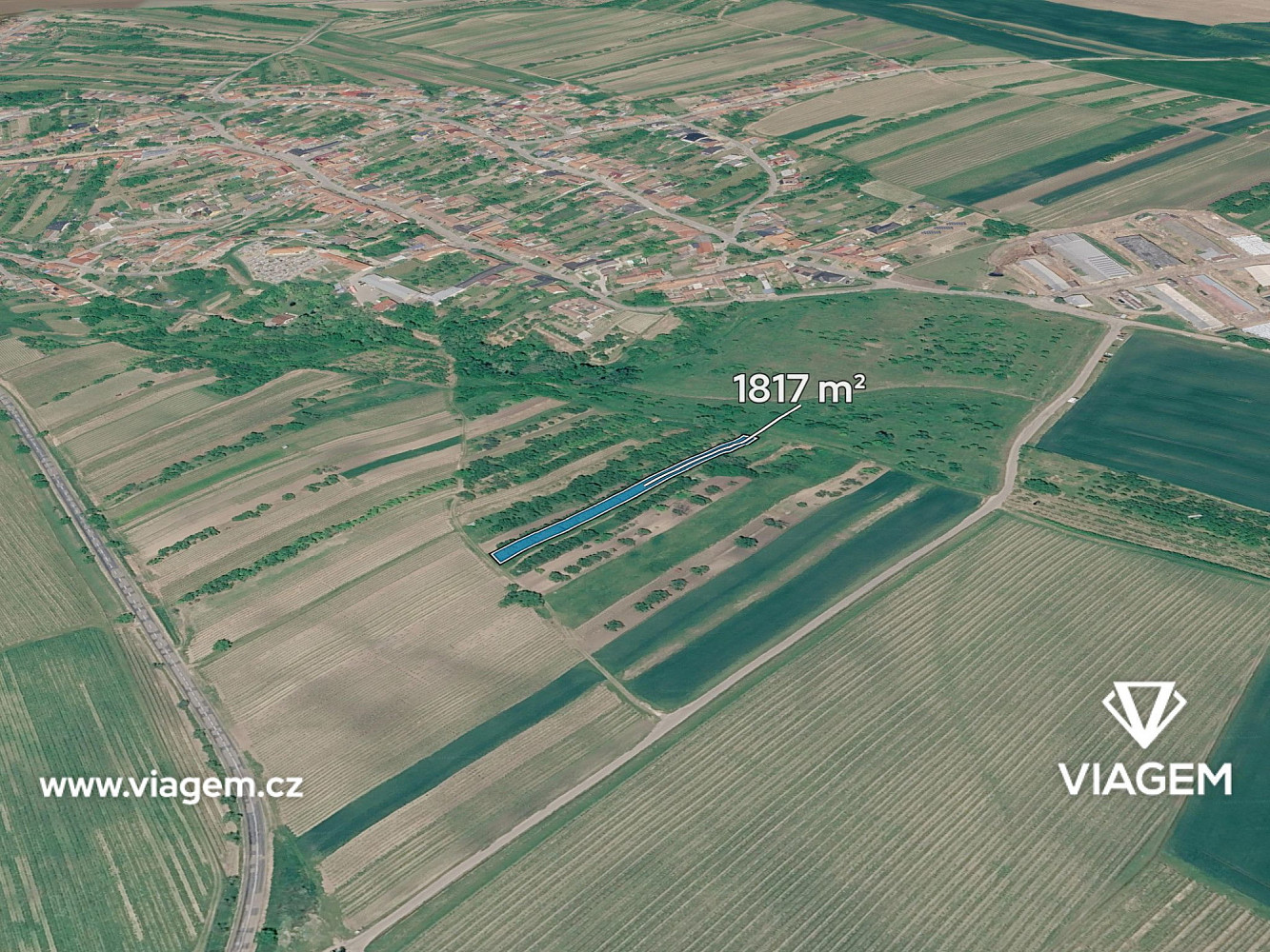 Prodej pole 1 817 m²