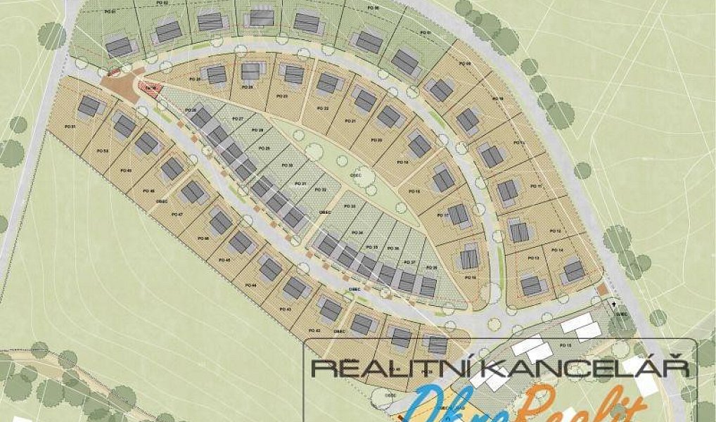 Prodej stavebního pozemku 711 m², Čechy – fotka 1 z 6