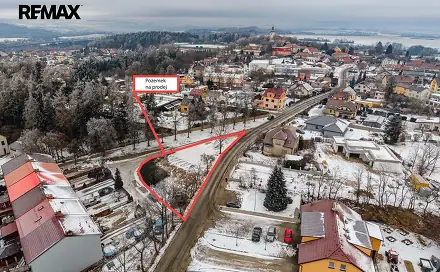 Prodej stavebního pozemku 806 m², Chotoviny, okres Tábor