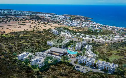 Prodej bytu 1+1 47 m², Esentepe, Kypr