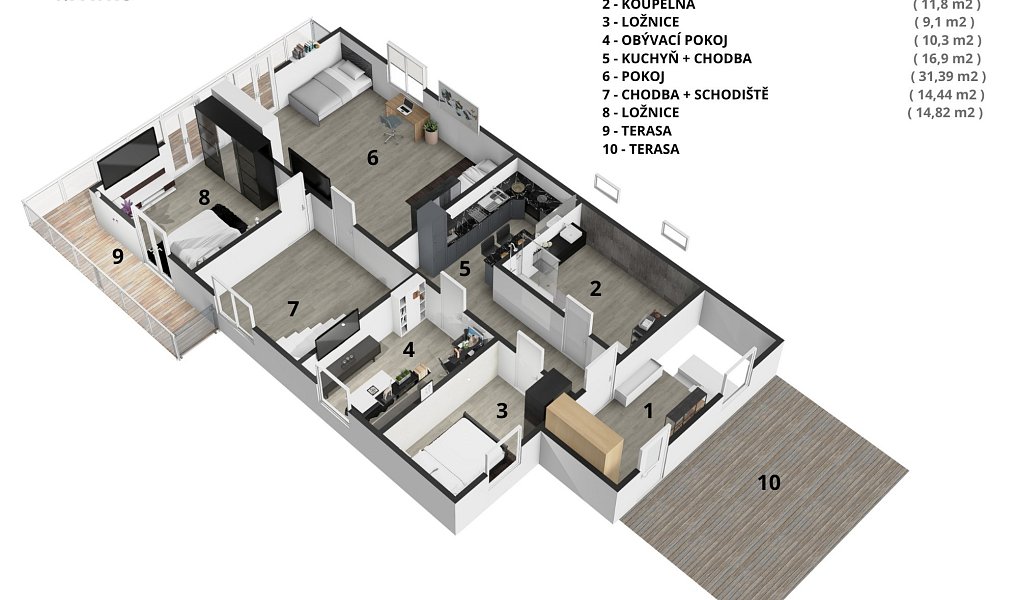 Prodej domu 520 m² s pozemkem 1 414 m², Cheb – náhled fotky 44