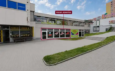 Pronájem obchodních prostor 211 m², náměstí Antonie Bejdové, Ostrava - Poruba