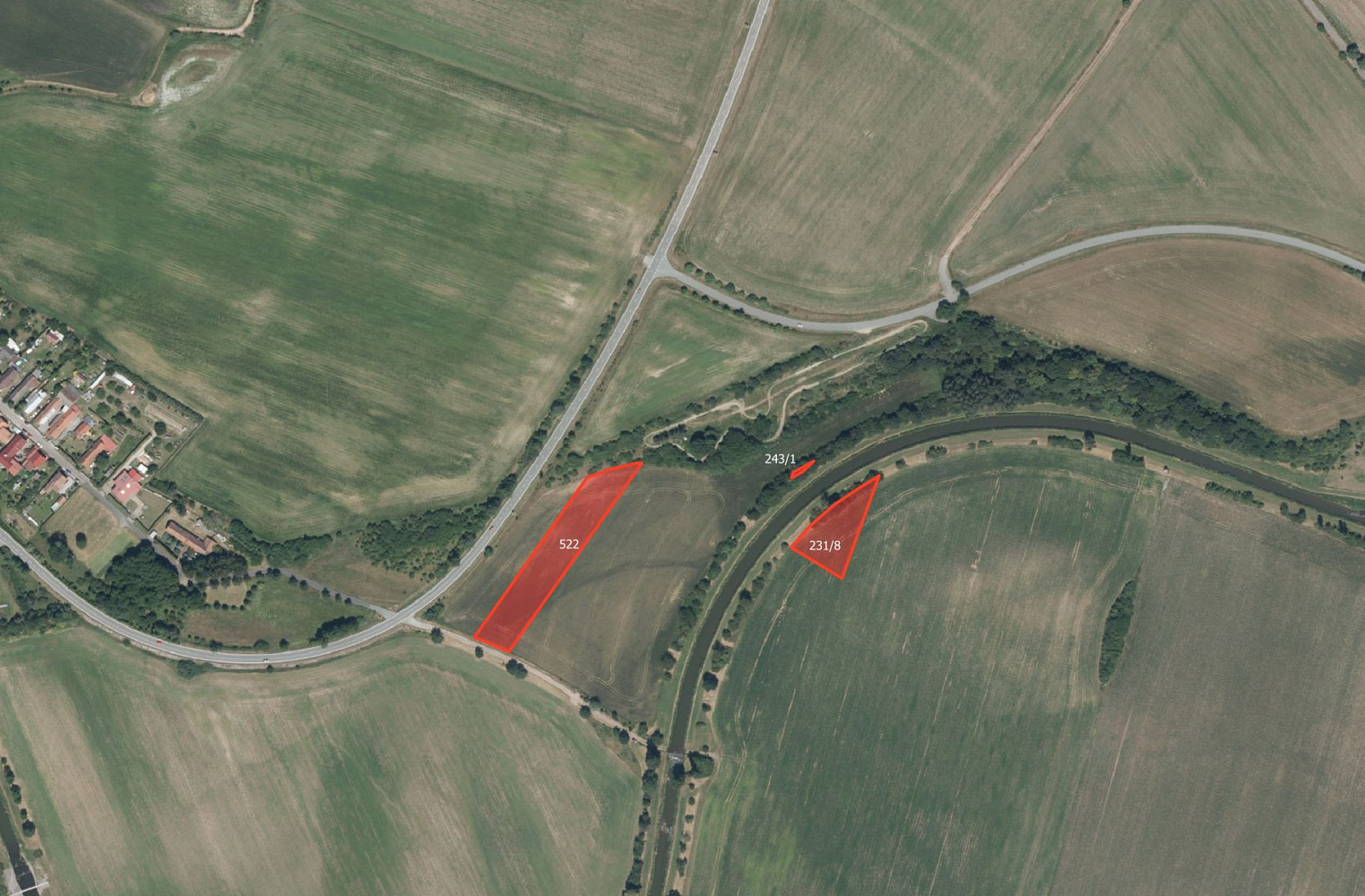 Prodej pole 10 244 m²