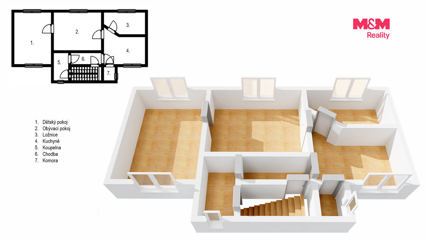 Prodej domu 100 m² s pozemkem 973 m² – fotografie 3