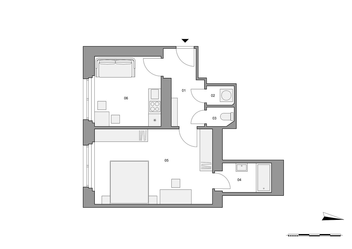 Prodej bytu 1+1 45 m² — photo 4