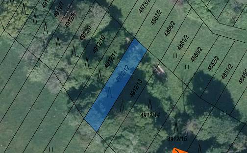 Prodej lesa 61 m², Starý Hrozenkov, okres Uherské Hradiště