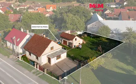 Prodej domu 130 m² s pozemkem 800 m², Vilémov - Klášter, okres Havlíčkův Brod