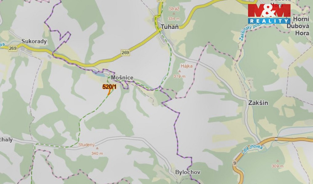 Prodej louky 734 m², Snědovice – náhled fotky 2