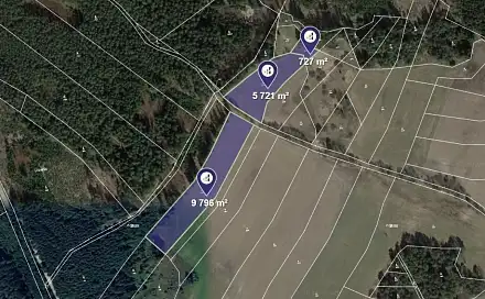 Prodej louky 16 244 m², Lodhéřov, okres Jindřichův Hradec