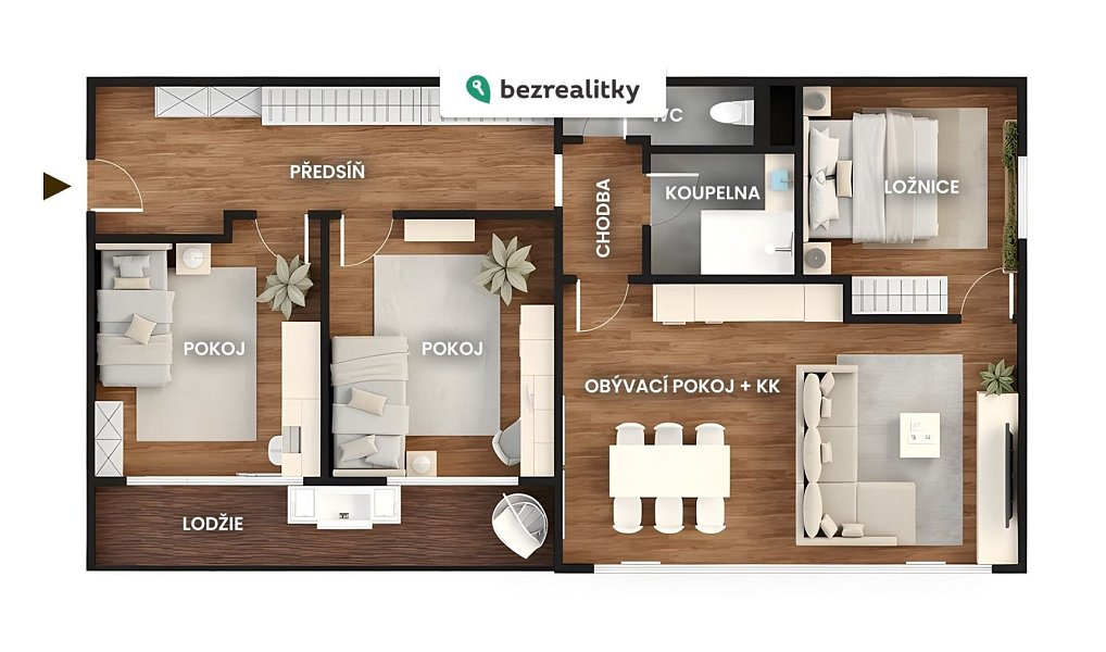 Prodej bytu 4+kk 67 m², Praha – náhled fotky 14