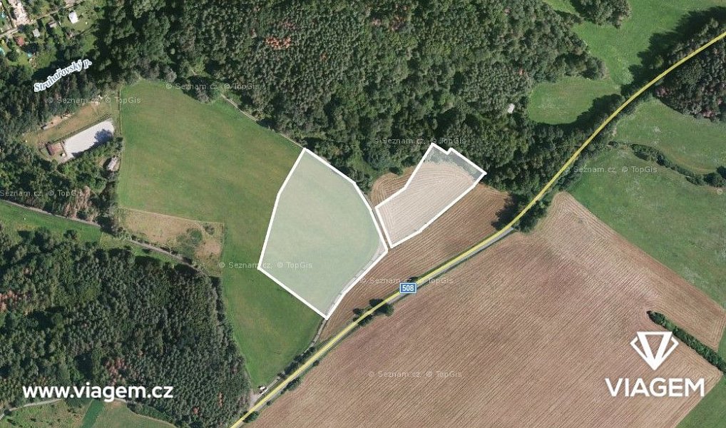 Prodej pole 2 167 m², Mnichovice – náhled fotky 2