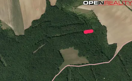 Prodej lesa 5 387 m², Morkůvky, okres Břeclav