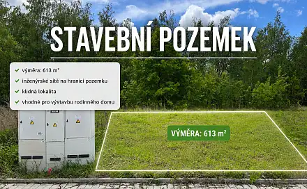 Prodej stavebního pozemku 613 m², Buková, Teplice