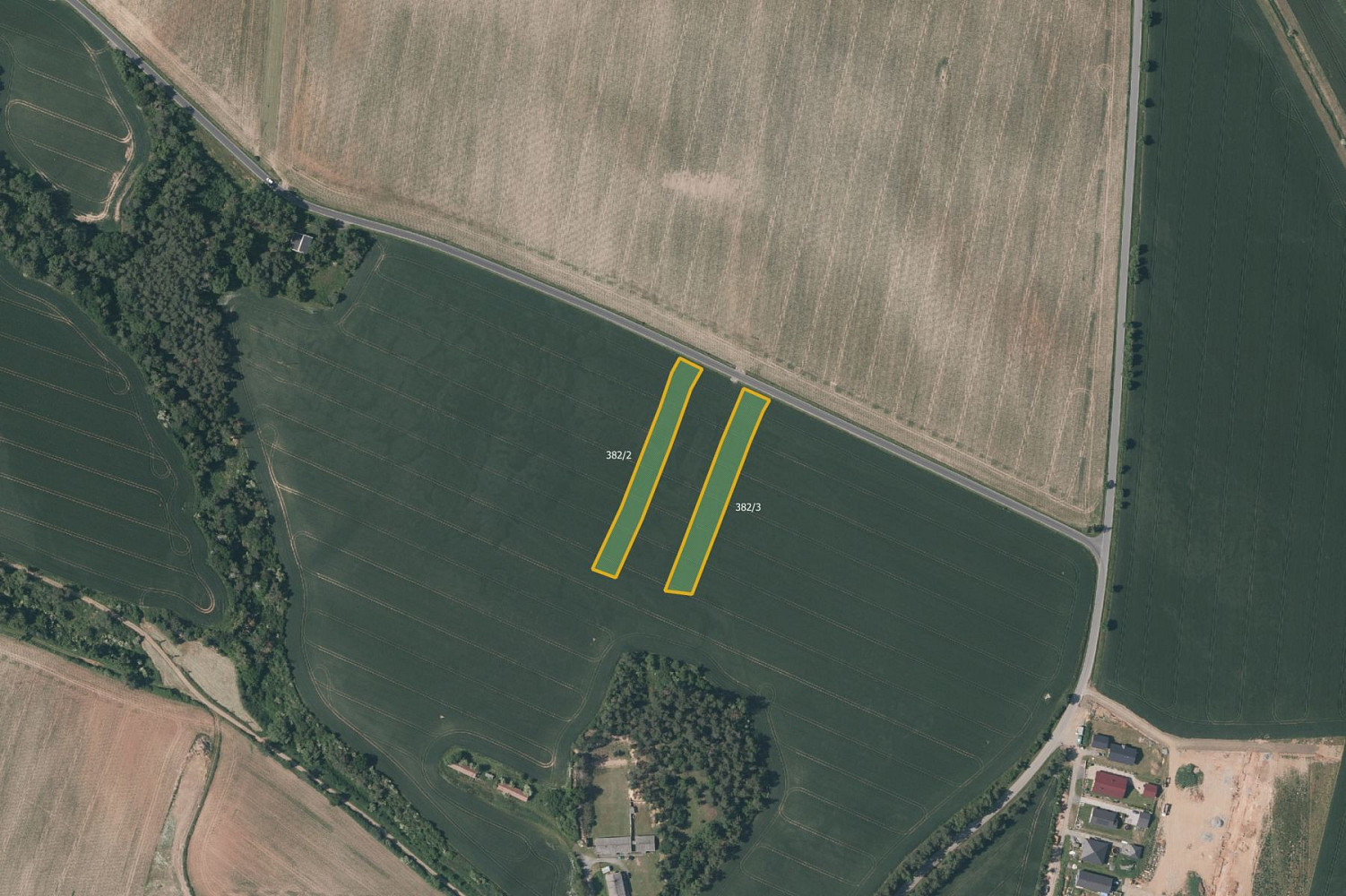 Prodej pole 12 485 m²