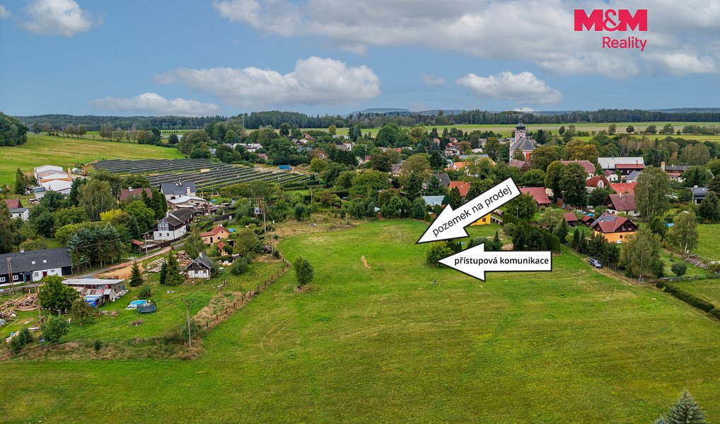 Prodej stavebního pozemku 1 897 m², Arnoltice – náhled fotky 5