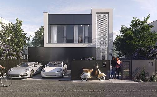 Prodej domu 167 m² s pozemkem 436 m², Praha 4 - Újezd u Průhonic