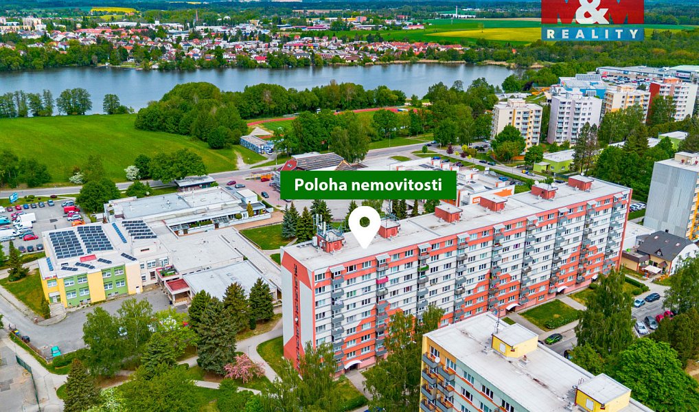 Prodej bytu 1+1 36 m², Jindřichův Hradec – fotka 1 z 12