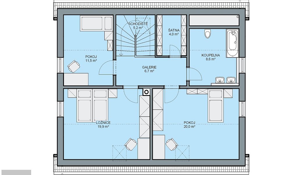 Prodej domu 161 m² s pozemkem 1 129 m², Jarov – náhled fotky 10