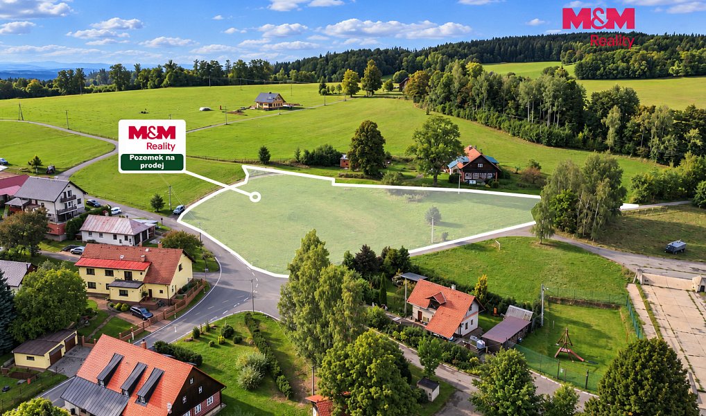 Prodej stavebního pozemku 5 981 m², Osečnice – náhled fotky 3