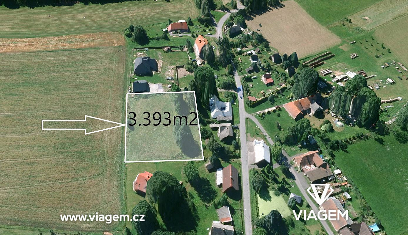 Prodej stavebního pozemku 848 m² – fotografie 2
