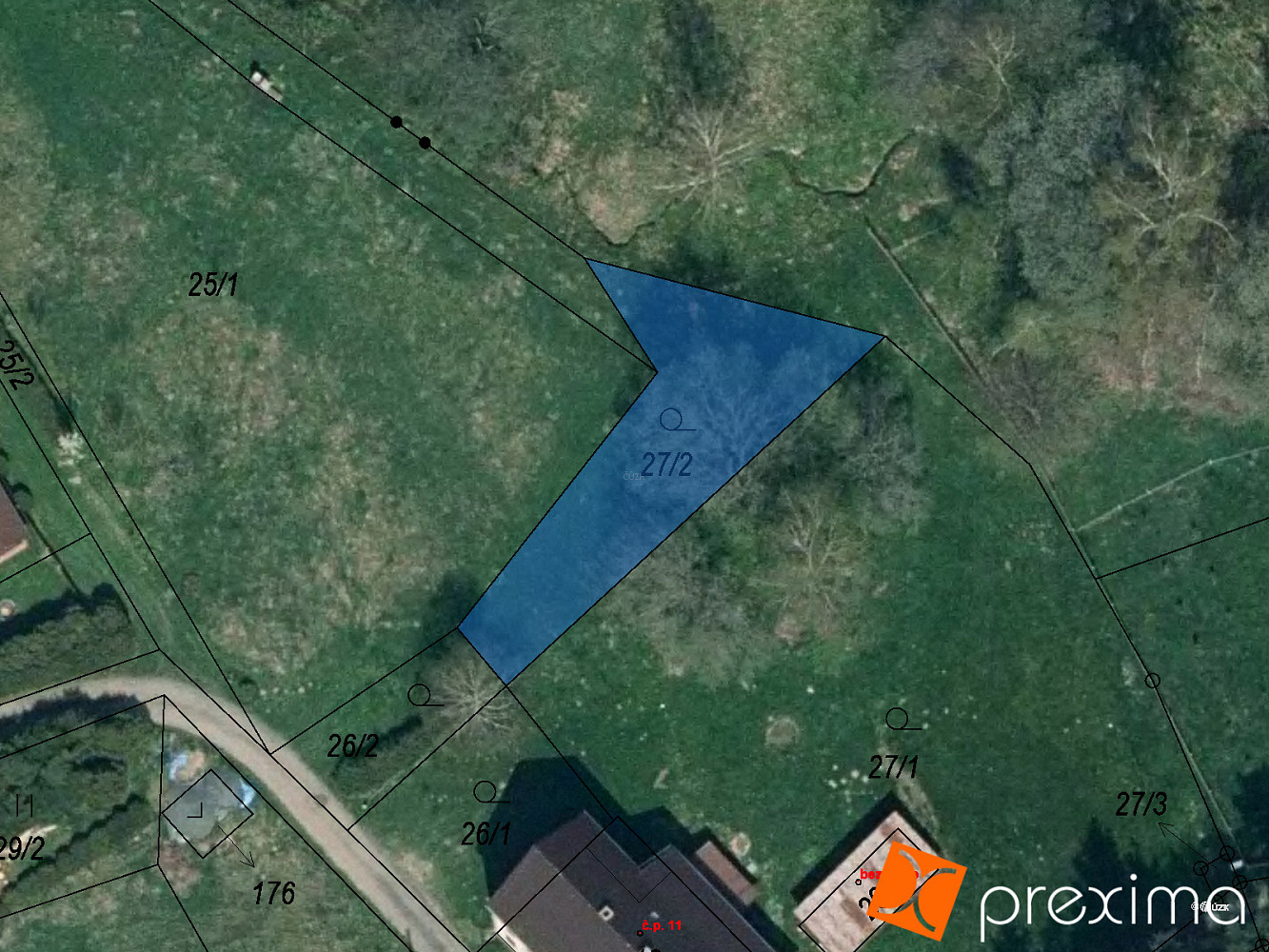 Prodej zahrady 136 m²