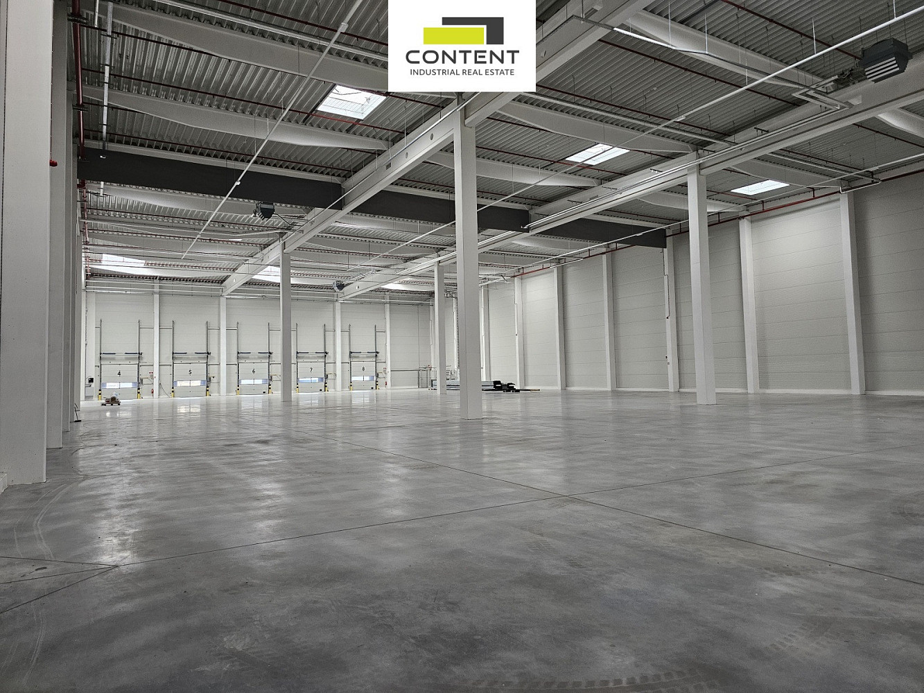 Pronájem skladovacích prostor 1 500 m²