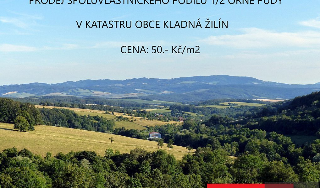 Prodej pole 7 542 m², Luhačovice – fotka 1 z 3