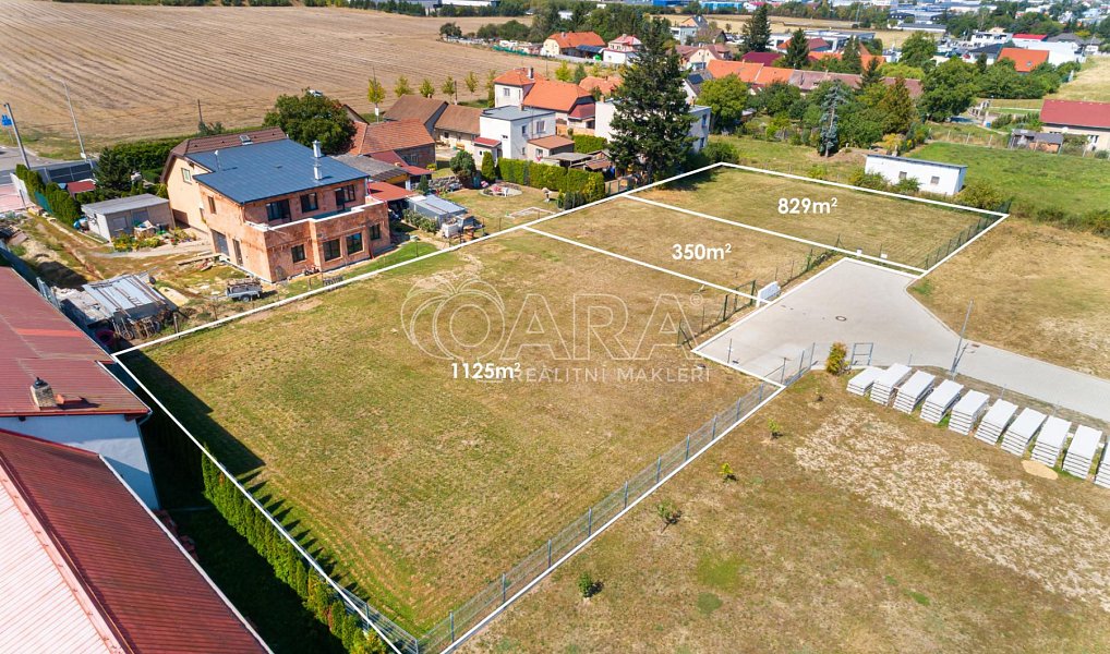 Prodej stavebního pozemku 1 125 m², Vestec – náhled fotky 2