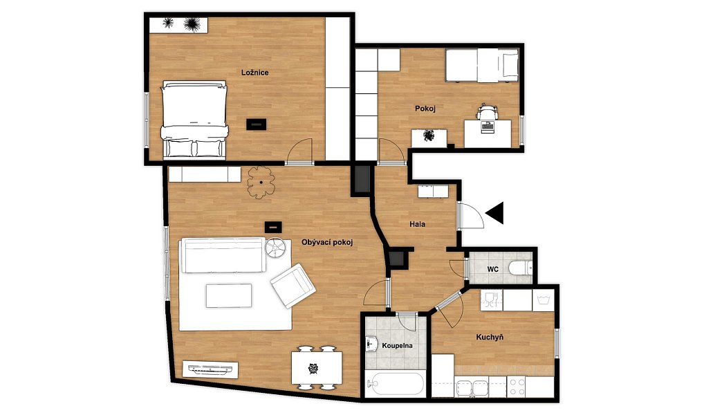 Prodej bytu 3+1 92 m², Olomouc – náhled fotky 34