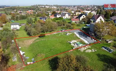 Prodej stavebního pozemku 1 845 m², Libhošť, okres Nový Jičín