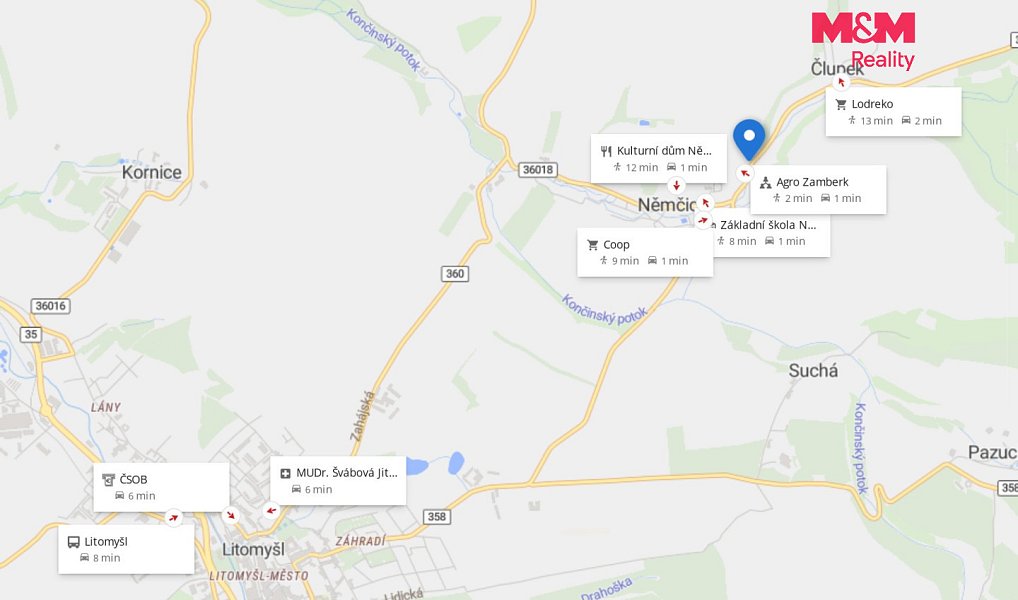Prodej stavebního pozemku 346 m², Němčice – náhled fotky 11