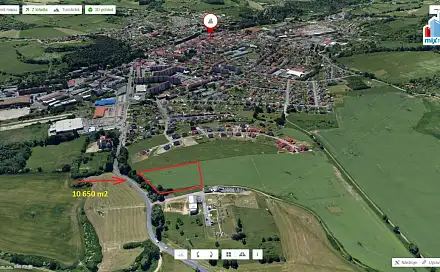 Prodej pole 10 640 m², Hrádecká, Sušice - Sušice II, okres Klatovy