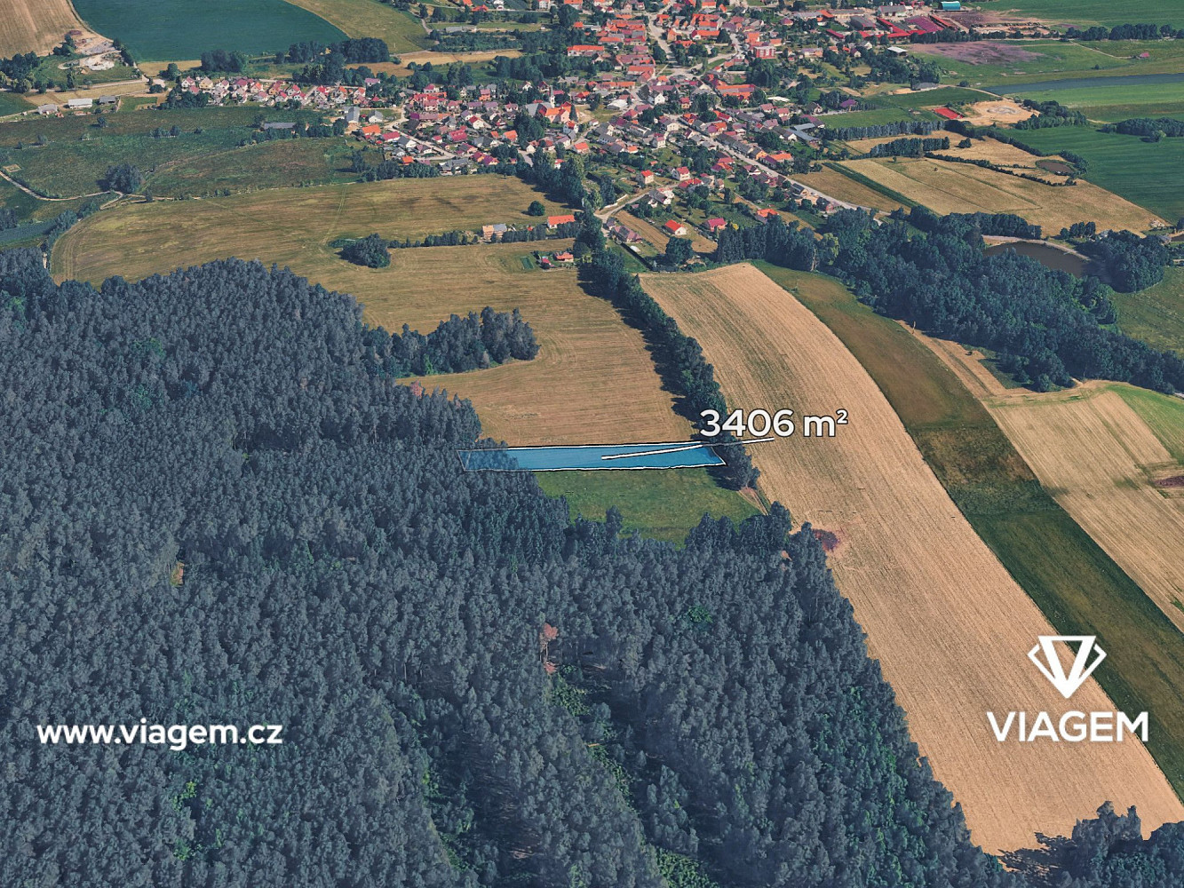 Prodej pole 1 135 m²