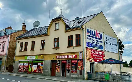 Prodej nájemního domu, činžáku 333 m², Poděbradovo náměstí, Hlinsko, okres Chrudim