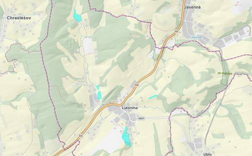 Dražba louky 40 068 m², Lutonina