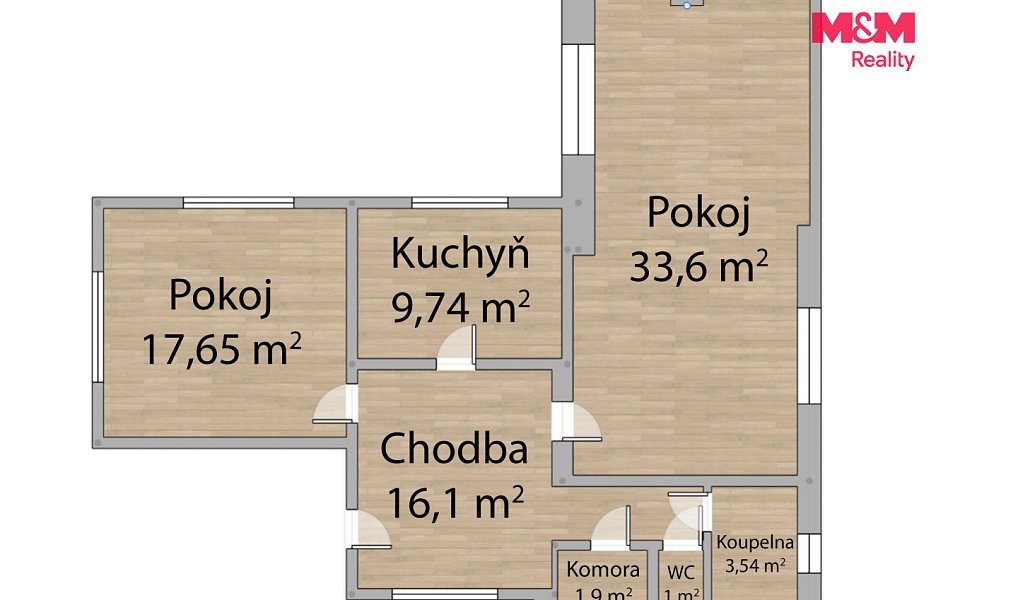 Prodej domu 83 m² s pozemkem 439 m², Máslovice – náhled fotky 3