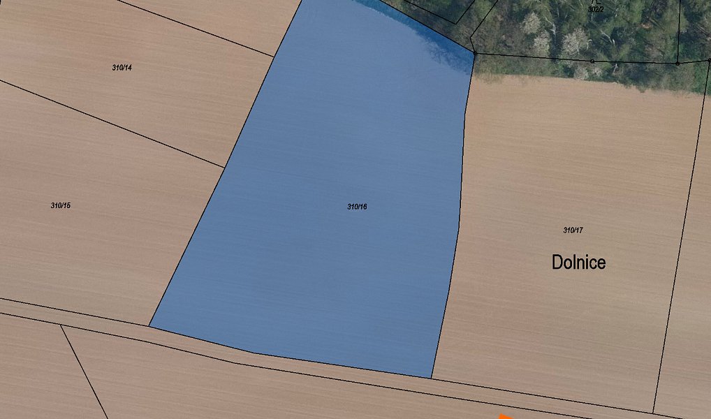 Prodej pole 1 320 m², Nosálov – fotka 1 z 3