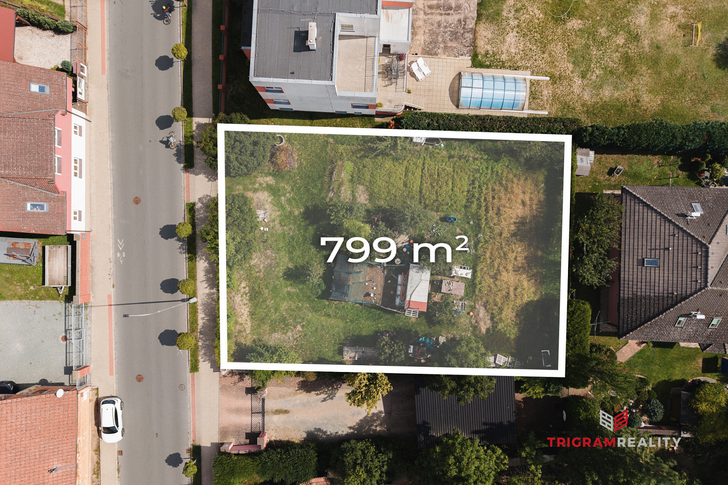 Prodej stavebního pozemku 799 m²