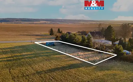 Prodej stavebního pozemku 733 m², Břasy - Kříše, okres Rokycany